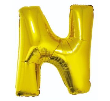 balony z helem litery