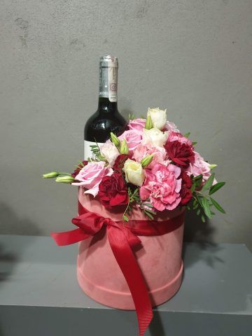 kwiaty i alkohol